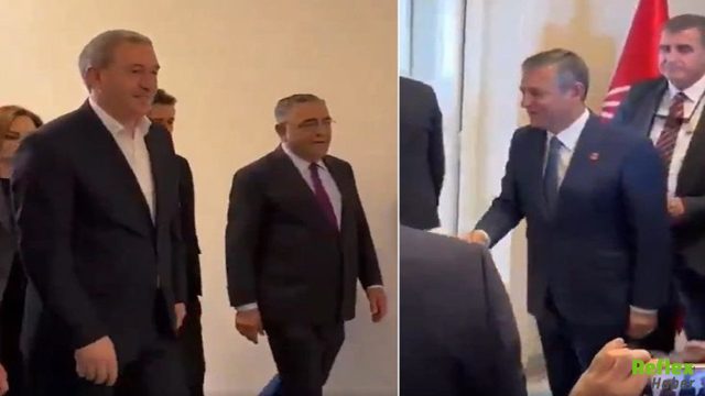 DEM Parti Heyeti Özgür Özel’i TBMM’de Ziyaret Etti