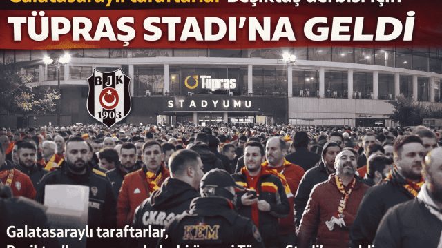 Dev Derbi Öncesi Hareketlilik 2 Bin Galatasaray Taraftarı Stada Geldi