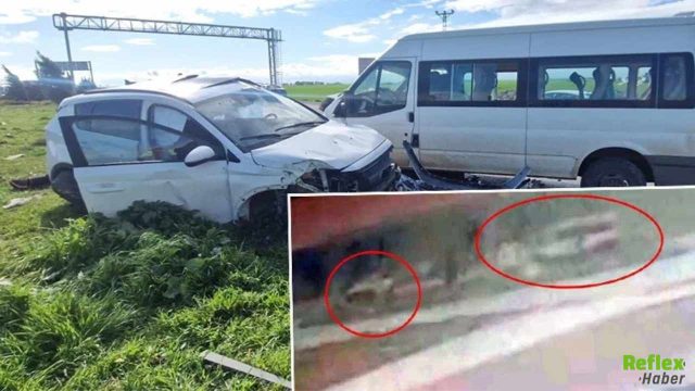 Diyarbakır’da Can Pazarı Öğrenci Servisiyle Otomobil Çarpıştı 13 Yaralı