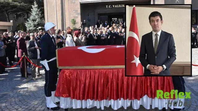 İ̇hsan Ayrancı İ̇çin Afyonkarahisar Valiliği Önünde Veda Töreni