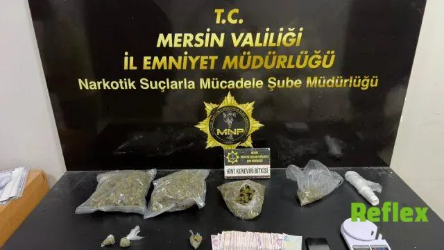 Mersin'de Uyuşturucu Operasyonlarında Üç Şüpheli Tutuklandı