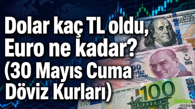 Dolar kaç TL oldu, Euro ne kadar? (30 Mayıs Cuma Döviz Kurları)