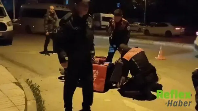 Çorum’da Kaçış Girişimi Kazayla Bitti: Motosikletten 16 Sentetik Hap Çıktı
