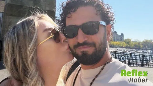 Seda Sayan’dan İ̇sviçre’de Çağlar Ökten’e Aşk Dolu Paylaşım