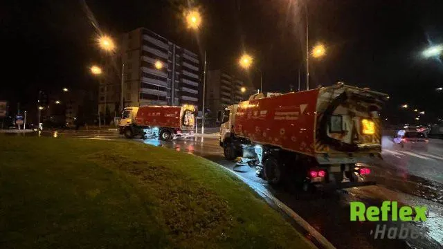 Kahramanmaraş’ta Sağanakta Ekipler Sabaha Kadar Çalıştı