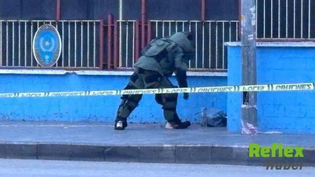 Gaziantep’te Emniyet Önündeki Şüpheli Paket Paniğe Neden Oldu