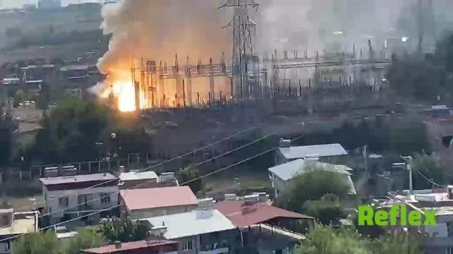 Diyarbakır’daki Ana Trafo Merkezinde Yangın Ve Patlama