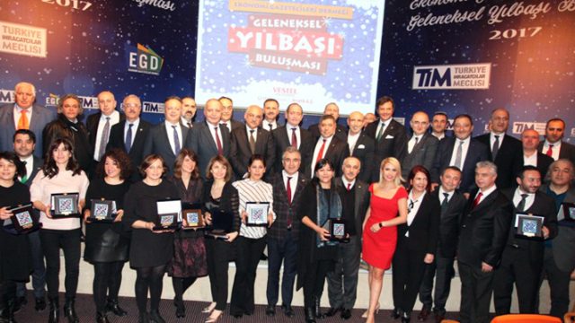 Ekonomi basını "EGD Yılbaşı Buluşması"nda bir araya geldi