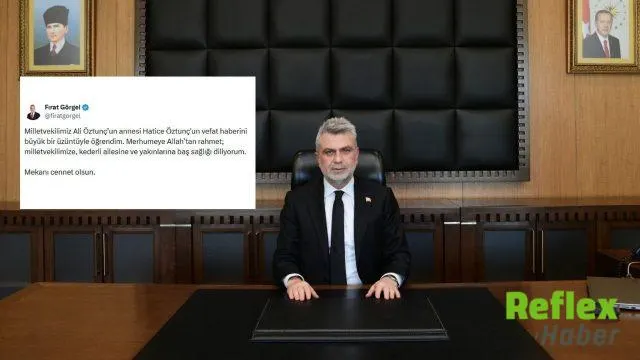 Fırat Görgel’den Ali Öztunç’a Taziye Mesajı