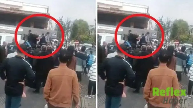 Diyarbakır'da Gazi Caddesi'nde Seyyar Satıcı İ̇le Zabıta Arasında Arbede