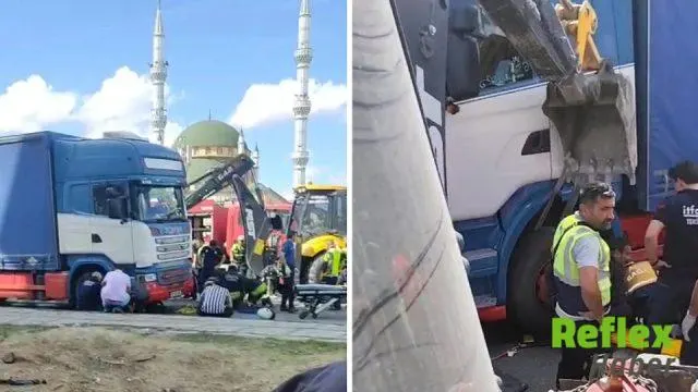 Tekirdağ'da yaya geçidindeki feci kaza: 76 yaşındaki kadın ağır yaralandı