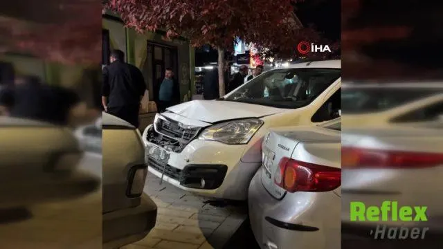 Erzurum Dadaşkent'te Kilitlenen Direksiyon Kazaya Yol Açtı