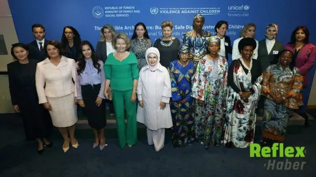 Emine Erdoğan Himayesinde Lider Eşlerinden Çocuklar İ̇çin Güvenli Dijital Gelecek Çağrısı
