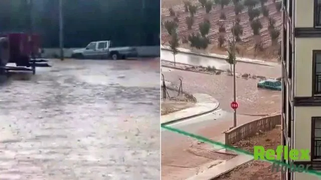 Gaziantep'te Dolu Ve Sağanak Tarım Arazilerini Vurdu