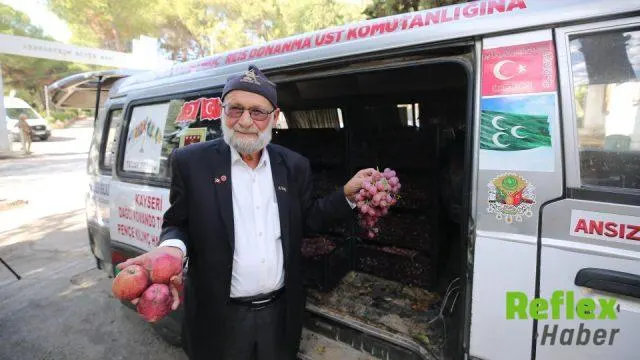 Elmacı Dede’den Aydın’daki Komandolara Gönülden Ziyaret