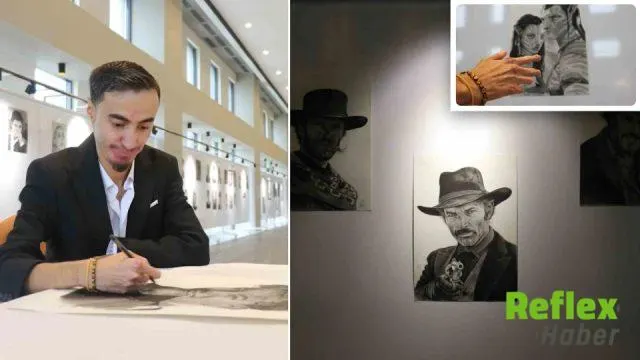 Savi Hastalığına Karşı Sanatla Mücadele Eden Yunus Can Eserlerini Sergiledi