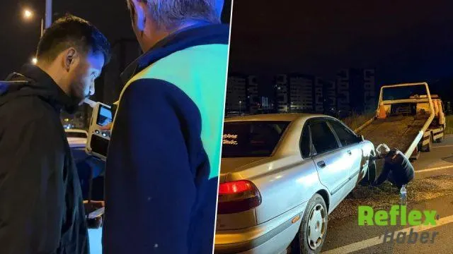 Kayseri’de polisten kaçan alkollü sürücüye 250 bin TL ceza