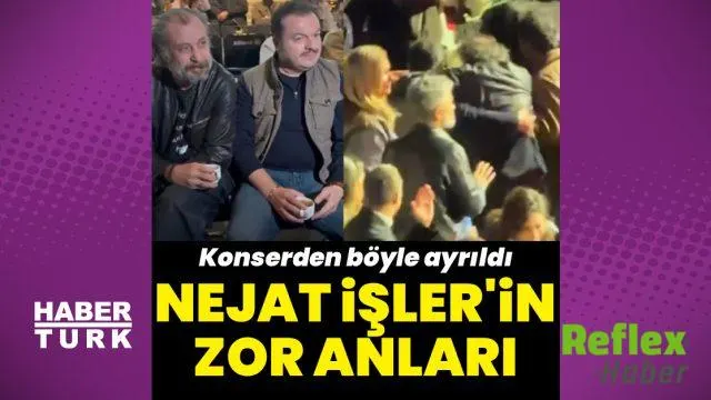 Nejat İ̇şler Konserden Yardımla Ayrıldı