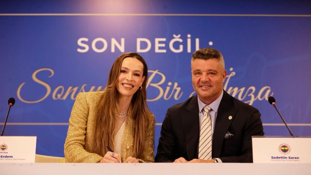 Fenerbahçe, Eda Erdem ile 2 yıllık sözleşme imzaladı