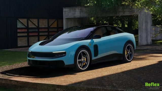 Ferrari Luce Tanıtıldı Dört OLED Ekranlı İlk Elektrikli Ferrari Sahneye Çıktı