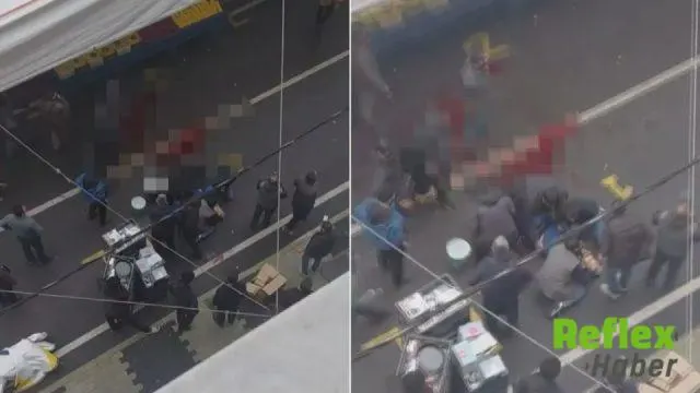 Sancaktepe'de Pazarcıların Yer Tartışması Bıçaklı Kavgaya Dönüştü: 6 Yaralı