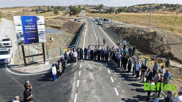 Kahramanmaraş’ta 15 milyon TL’lik köprü tamamlandı