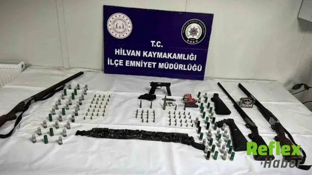 Şanlıurfa'da Silah Operasyonunda 16 Şüpheli Gözaltında