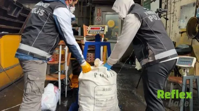 İ̇stanbul’da Yaklaşık 10 Ton Uyuşturucu Fabrikada İ̇mha Edildi