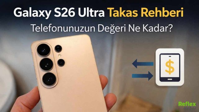 Galaxy S26 Ultra Takas Rehberi Telefonunuzun Değeri Ne Kadar?