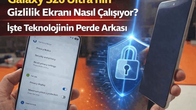 Galaxy S26 Ultra’nın Gizlilik Ekranı Nasıl Çalışıyor? İşte Teknolojinin Perde Arkası