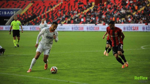 Gaziantep FK Alanyaspor Maçında Kazanan Çıkmadı