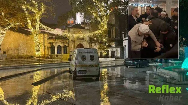 Eyüpsultan Camii'nde Silah Sesleri Paniğe Neden Oldu
