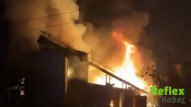 Bandırma’daki Ayhan Sezer Yağ Fabrikasında Yangın