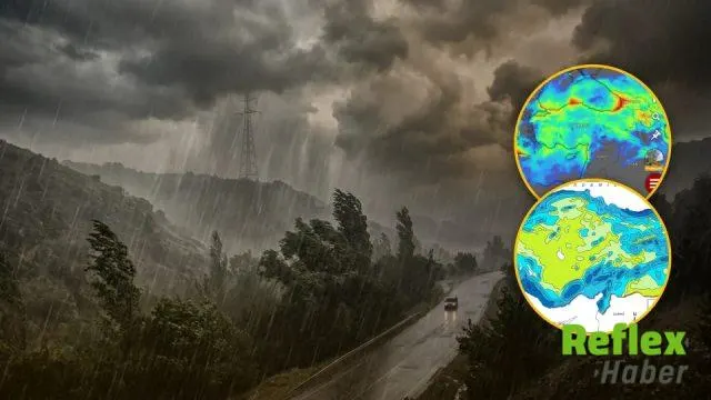 Meteoroloji Uyardı: 19 İ̇lde Sağanak Ve Fırtına Bekleniyor