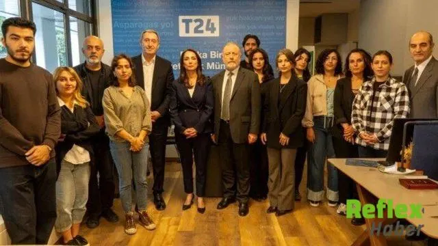 Dem Parti Eş Genel Başkanlarından T24'e Dayanışma Ziyareti