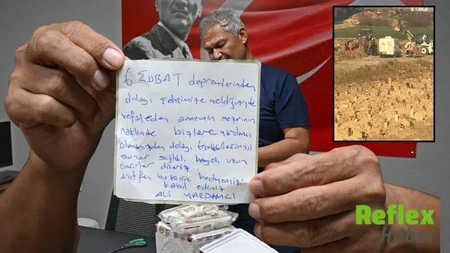 Depremzede Ali Yardımcı’dan 3,5 yıl sonra Maraş dondurmalı teşekkür