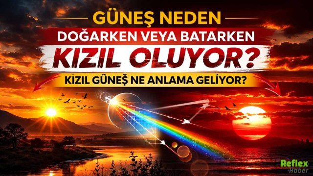 Güneş Neden Doğarken Ve Batarken Kızıl Görünüyor? Kızıl Güneş ne Anlama Geliyor