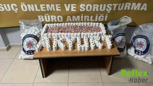 Ankara Akyurt’ta uyuşturucu operasyonu: 24 bin 330 sentetik ecza ele geçirildi