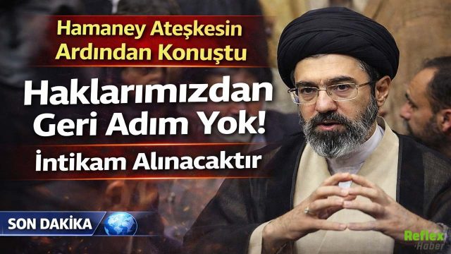 Hamaney Ateşkesin Ardından Konuştu: Haklarımızdan Geri Adım Yok! İntikam Alınacaktır