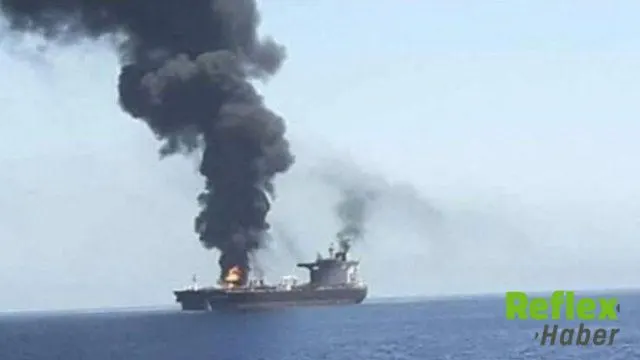 İ̇ran, Hürmüz Boğazı’ndaki Üçüncü Tanker Yangınını Duyurdu