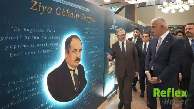 Ziya Gökalp Sergisi Millî Kütüphane’de Ziyarete Açıldı