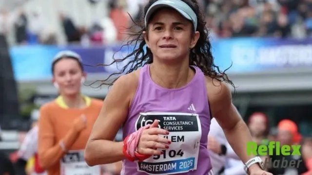 Aydınlı Öğretmen Eylem Bezen Amsterdam’da Kendi Rekorunu Kırdı