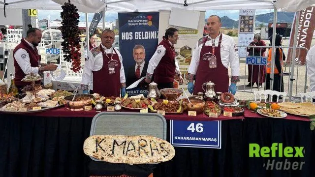 Kahramanmaraş Lezzetleri Gastro Afyon Festivalinde Ziyaretçilerle Buluştu