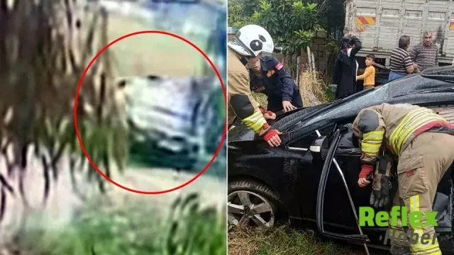 Dörtyol’da Yük Treni Otomobile Çarptı: İ̇ki Kişi Yaralandı