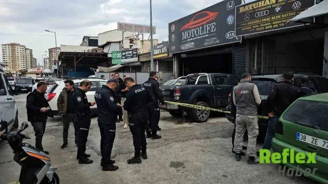 Kayseri’de Oto Tamirhanesinde Silahlı Kavga: 3 Yaralı