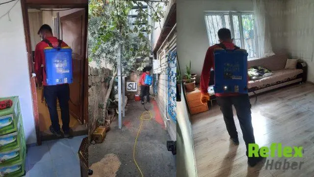 Onikişubat’ta Bir Evi Dolduran Lağım Suyuna Kaski̇ Müdahalesi