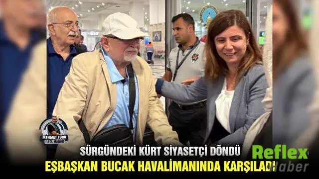 Serhat Bucak Diyarbakır’a Döndü, Kızı Serra Bucak Karşıladı