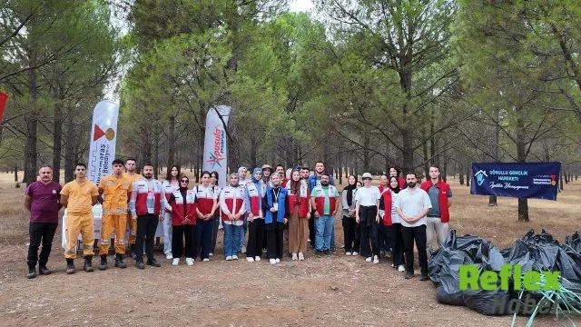 Kapıçam Tabiat Parkı’nda çevre temizliği için gönüllüler buluştu