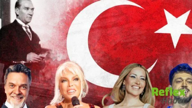 Ünlü İ̇simler 29 Ekim Cumhuriyet Bayramı Coşkusunu Paylaşımlarıyla Yaşattı