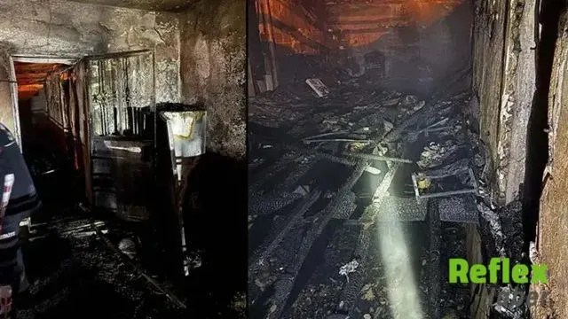 Karacasu'daki Yangında Çınar Ailesi Yasta